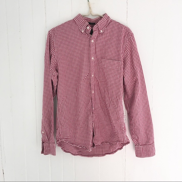 J. Crew Other - J. Crew Slim Vintage Gingham Oxford Shirt